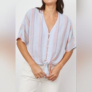 Rails Thea Biarritz Multi Stripe Blouse